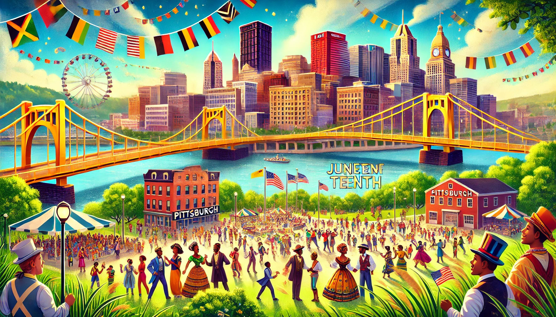Pittsburgh Juneteenth Graphic