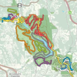 north_park_tails_map