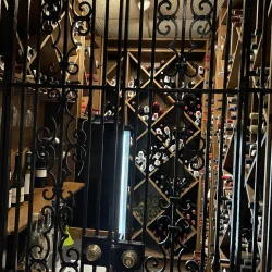 A view of the lock and key wine room at Rico&#039;s Restaurant in Ross Township, Pa., Thursday, Oct. 27, 2021 (Across North Hills/Matt De Reno)