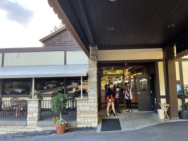 The entrance of Rico&#039;s Restaurant in Ross Township, Thursday, Oct. 27, 2021 (Across North Hills Photo/Matt DeReno)