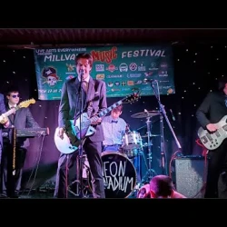 Neon Vanadium at the Millvale Music Festival 2024