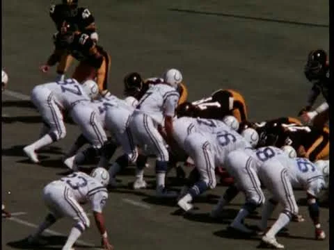 1974 Colts at Steelers week 1